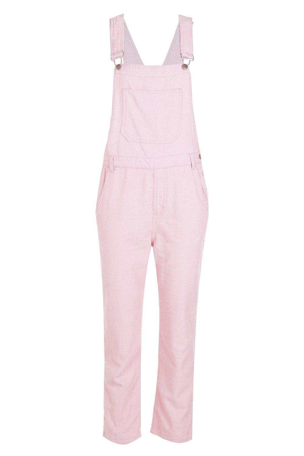 Pink dungarees womens uk best sale
